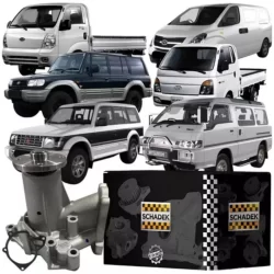 Bomba Água Schadek Kia Bongoo K2500 Mitsubishi L200 Pajero