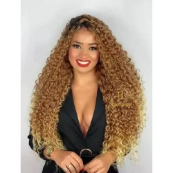 Cabelo Bio Vegetal Cacheado Sleek 320Gramas 75cm 9Telas - ENVIO IMEDIATO