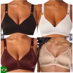 Sutiã Alças Largas Alta Sustentação Olimpo Adulto Demillus