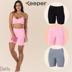 Bermuda Térmica Modeladora Feminina Sem Costura Fitness Esportiva Anti Assaduras Microfibra Lisa
