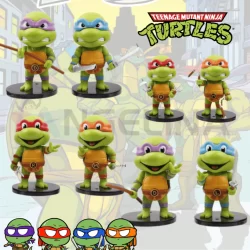 Tartarugas Ninja Bonecos Figuras de Ação Bonecos de Ação Tartarugas Ninja Leonardo /Donatello /Raphael /Michelangelo
