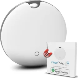 Tag Rastreador pelo App Buscar iPhone Faaftech Faaftag - Mini Gps Perdido Roubo Som - Similar Airtag
