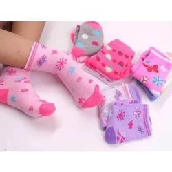 Kit 18 Pares Meias Infantil Masculina e Feminina 0 A 10 Anos Ótima Qualidade e Confortável