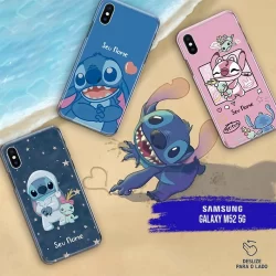Capa Capinha  - Galaxy M52 5G - Stitch Personalizadas