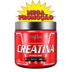 Creatina Hardcore 300g - Original Integral medica