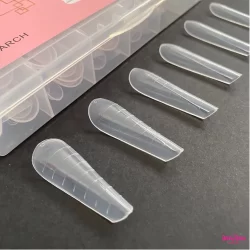 Molde F1 Almond / Mandorla/ Stiletto - Polygel Tips Reutilizavel