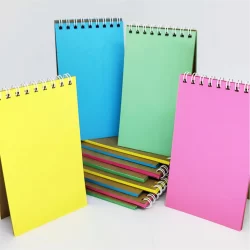 Bloco de Anotação, Rascunho, Artesanato, Comanda, Bloquinho, Caderno, 50 unid. Colorido (8 x 14 cm)