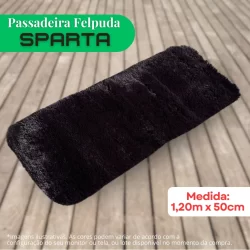 Tapete 1,20x0,50 Super Peludo Passadeira Quarto Corredor