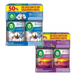 Refil Bom Ar Automático C/4 Unid X 250ml Cada