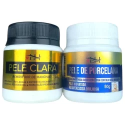 Kit com Cremes Para Rugas com Pele Clara e Pele de Porcelana 2 Un. Liss Hair