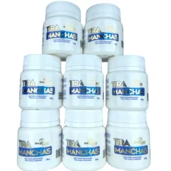 Tira manchas escuras da pele original 8 unidades de 50g cada Natyflora