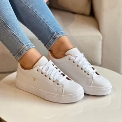Tênis Feminino Casual Branco