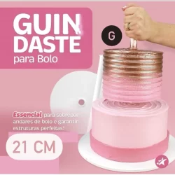 Guindaste Para Bolo 21Cm  (Blue Star)