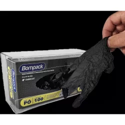Suporte em acrílico para caixa de Luva e Mascara de parede