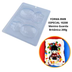 1~4Forma De Acetato MENINO GUARDA BRITÂNICO 3 Partes BWB com Silicone  Para Festa Dias Das Crianças.