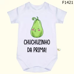 Body Bebê Frases Chuchuzinho da Prima  SF1421