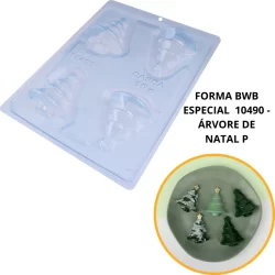 Forma bwb ÁRVORE DE NATAL P 25g especial 3 partes natal 2023 Cód. 10490