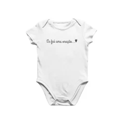 Body Roupa de Bebê Eu Fui Uma Oração Fé Milagre
