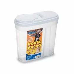 Pote  Porta Ração para Cachorros Erca Plast Capacidade 1,7 Litros