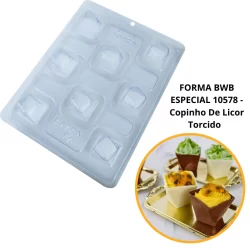 1~4 FORMA ESPECIAL TRAD. - COPINHO DE LICOR TORCIDO 10578 (Bwb Especial)