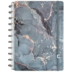 Caderno Inteligente Grande Ônyx 80 Folhas 21,5x28,0cm Removível Reutilizável Universitário