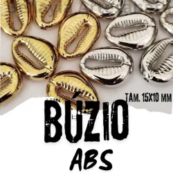 Búzio ABS - 30/60 unidades- Ideal para pulseira, brinco, colar - Artesanato em geral.