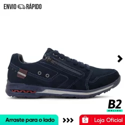 Sapatênis Pegada Gold Casual Com Zíper Masculino Original com Nota Fiscal e Garantia
