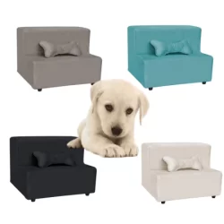 "Escada Escadinha Pet 2 Degraus – A Solução Confortável e Segura para Seu Pet Subir sem Esforço