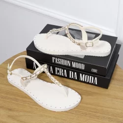 Sandália Chinelo Rasteira Flor de Griffe Oficial Delicada Feminina Luxo Dia A Dia Festa Casual Moda