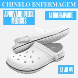 Babuche Enfermagem  33 Ao 44 Sapato Epi Super Macio Antiderrapante