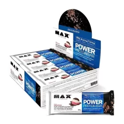 Power Protein Bar Max Titanium Napolitano 8 Unidades De 90g