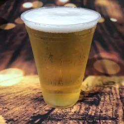 50~250 Copo 300/330 Ml Pp Transparente P Água Suco Refrigerante Chopp Cerveja Sem Tampa (Chocobraz)