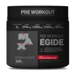 Pré Treino Égide Pote 150G Sabor Frutas Vermelhas