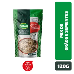Mix De Grãos E Sementes Vitao 120G
