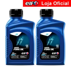 Kit 2x Óleo De Bengala 20w Elf Moto Fork Oil 500ml