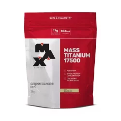 Hipercalórico Mass Titanium 17500 3kg Sabor Baunilha