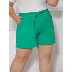 Shorts Feminino Duna Feminino Plus Size (G1, G2, G3) Verão Cores