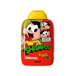 Shampoo Infantil Turma da Mônica Magali 260ml - Cachos Definidos e Hidratação para Cabelos Ondulados e Cacheados