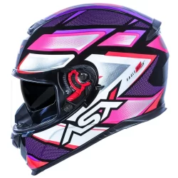 Capacete Rosa Feminino ASX Eagle Fast SV