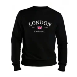 MOLETOM CONFORTÁVEL 100% ALGODÃO PREMIUM CONFORTÁVEL LONDON