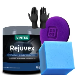 Rejuvex Vonixx Revitalizador Plásticos Para-Choque + Aplicador e Luva