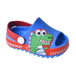CHINELO SANDÁLIA SLIDE BABY MENINO  DINO MACIO CONFORTÁVEL ESTILOSO