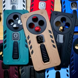 Capa capinha anti impacto silicone com Suporte para Xiaomi Poco C75 / Capa capinha para xiaomi Redmi 14C - Magnético 2.0