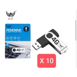kit 10,6 Pendrive 4GB Pen Drive De Alta Qualidade AL-U-4 - Altomex
