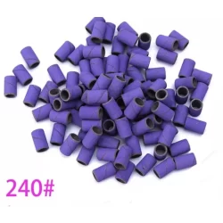 Lixa refil mandril #240 100 unidades Nail designer