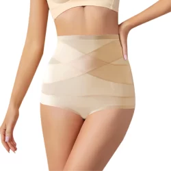 Z&D Lingerie Calcinha  Modelador Para Auxilio de Perda de Barriga Tanga 2401