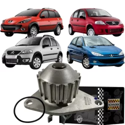 Bomba D'água Original Shadeck Citroen C3 Peugeot 206 207
