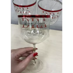 15 TAÇAS DE GIN  PERSONALIZADAS PARA FORMATURA
