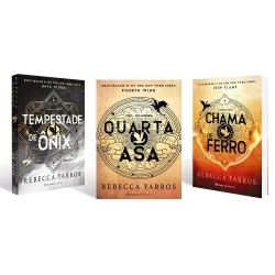 KIT QUARTA ASA + CHAMA DE FERRO+ TEMPESTADE DE ÔNIX: SEQUÊNCIA DOS FENÔMENOS MUNDIAIS QUARTA ASA E CHAMA DE FERRO