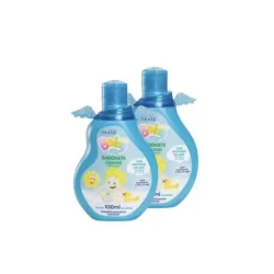 Kit 02 Sabonete Líquido Para Bebês Infantil Baby Menino Muriel